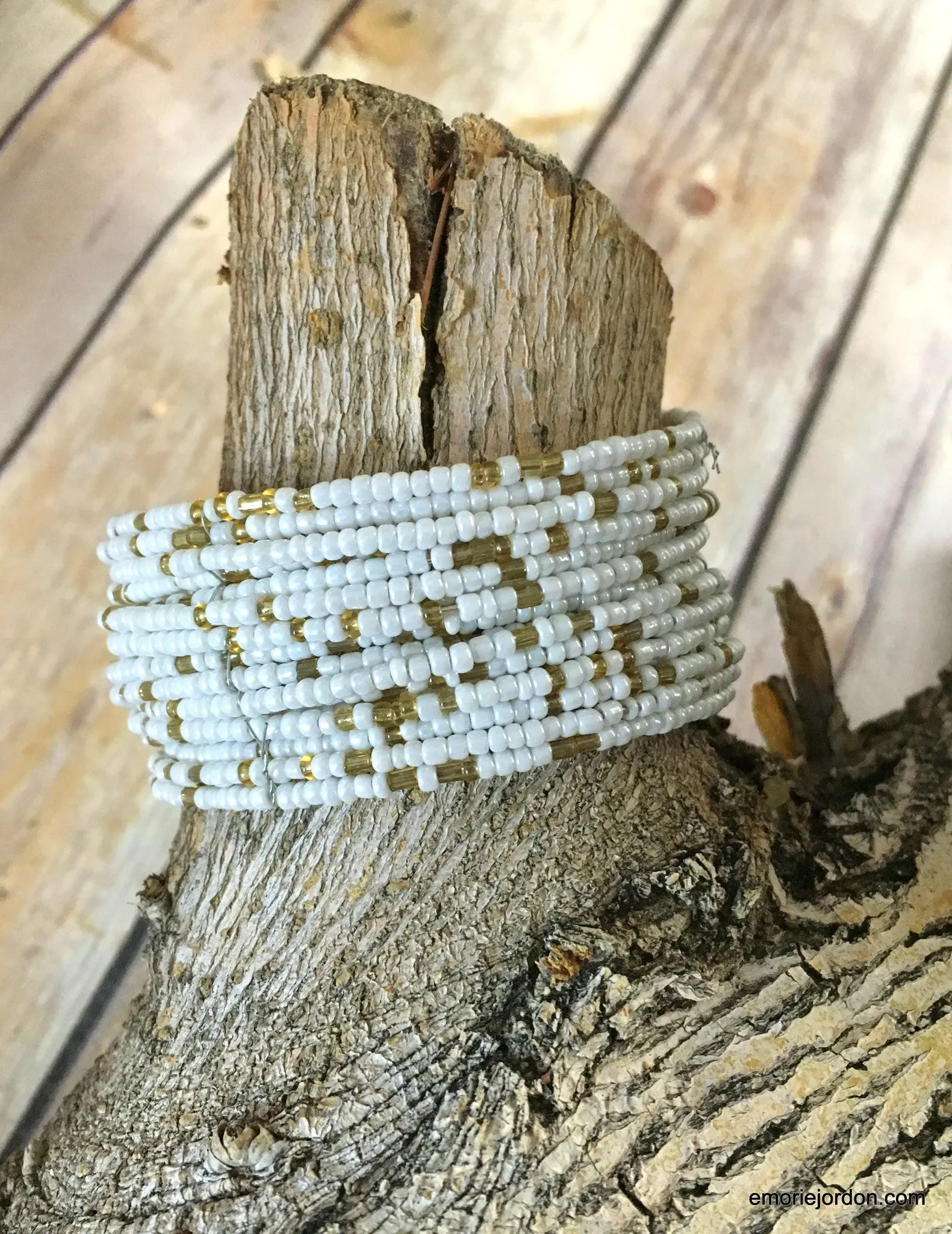 16-Layer Beaded Cuff