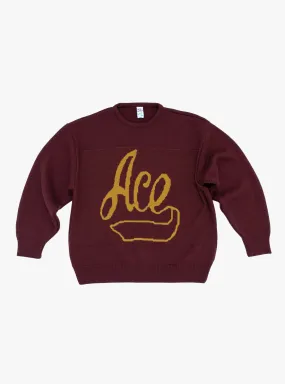 Ace Crew Burgundy