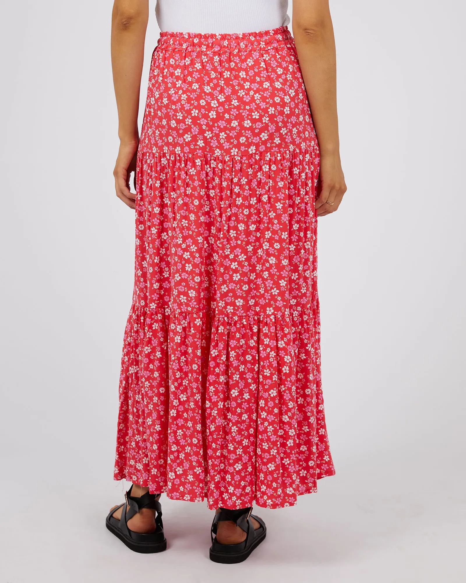 All About Eve Dolly Maxi Skirt Red