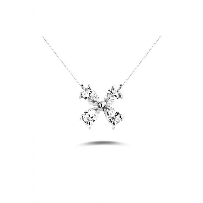 AMORE Clover Diamond Necklace 0.25ct