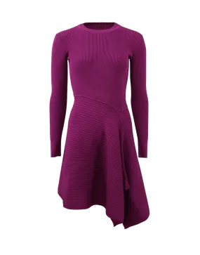 Asymmetrical Knit Dress