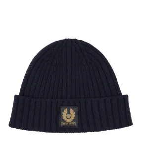 Belstaff Watch Beanie Hat Dark Navy