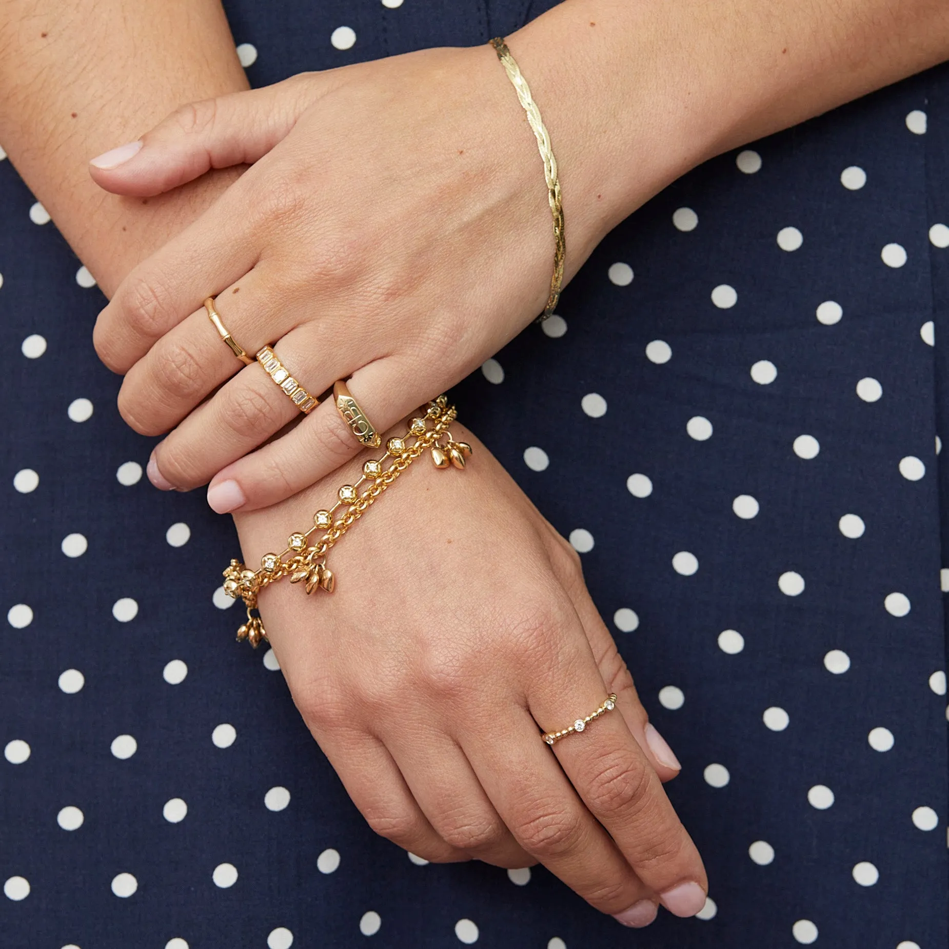 Braided Herringbone Bracelet