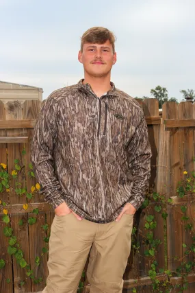 Camo Bottomland MST Breathlite 1/4 Zip Pullover