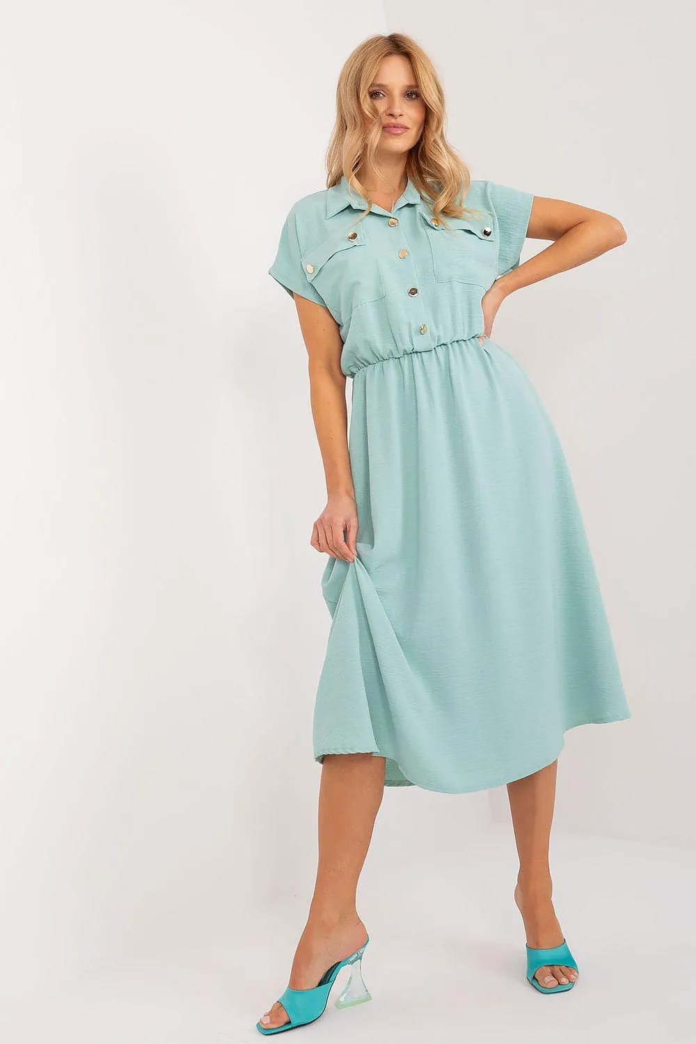 Chic Midi Dress for Effortless Summer Elegance