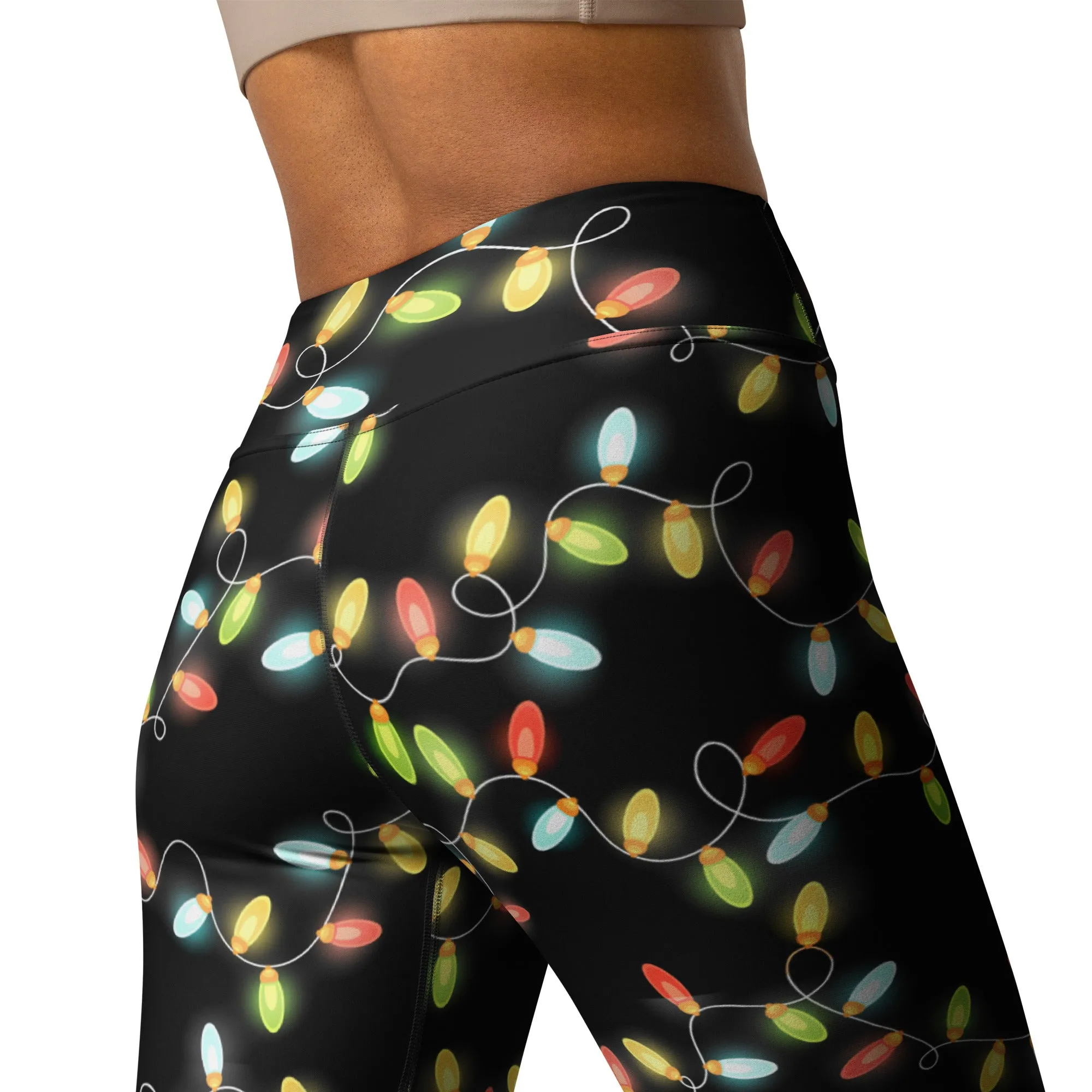 Christmas Lights Yoga Leggings