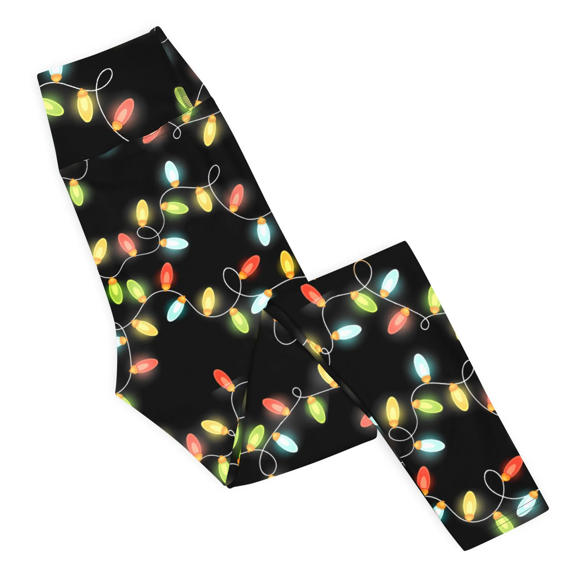 Christmas Lights Yoga Leggings