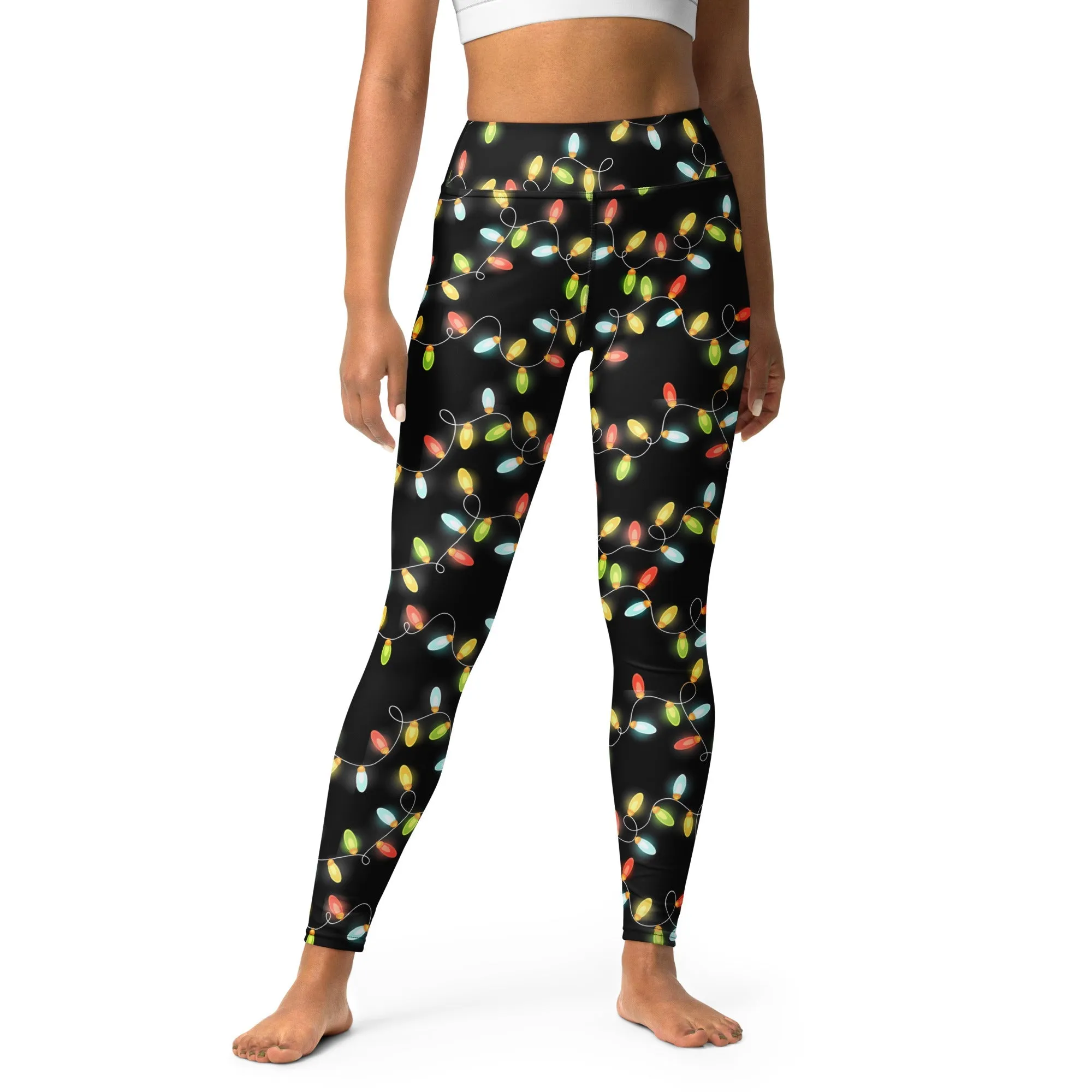 Christmas Lights Yoga Leggings