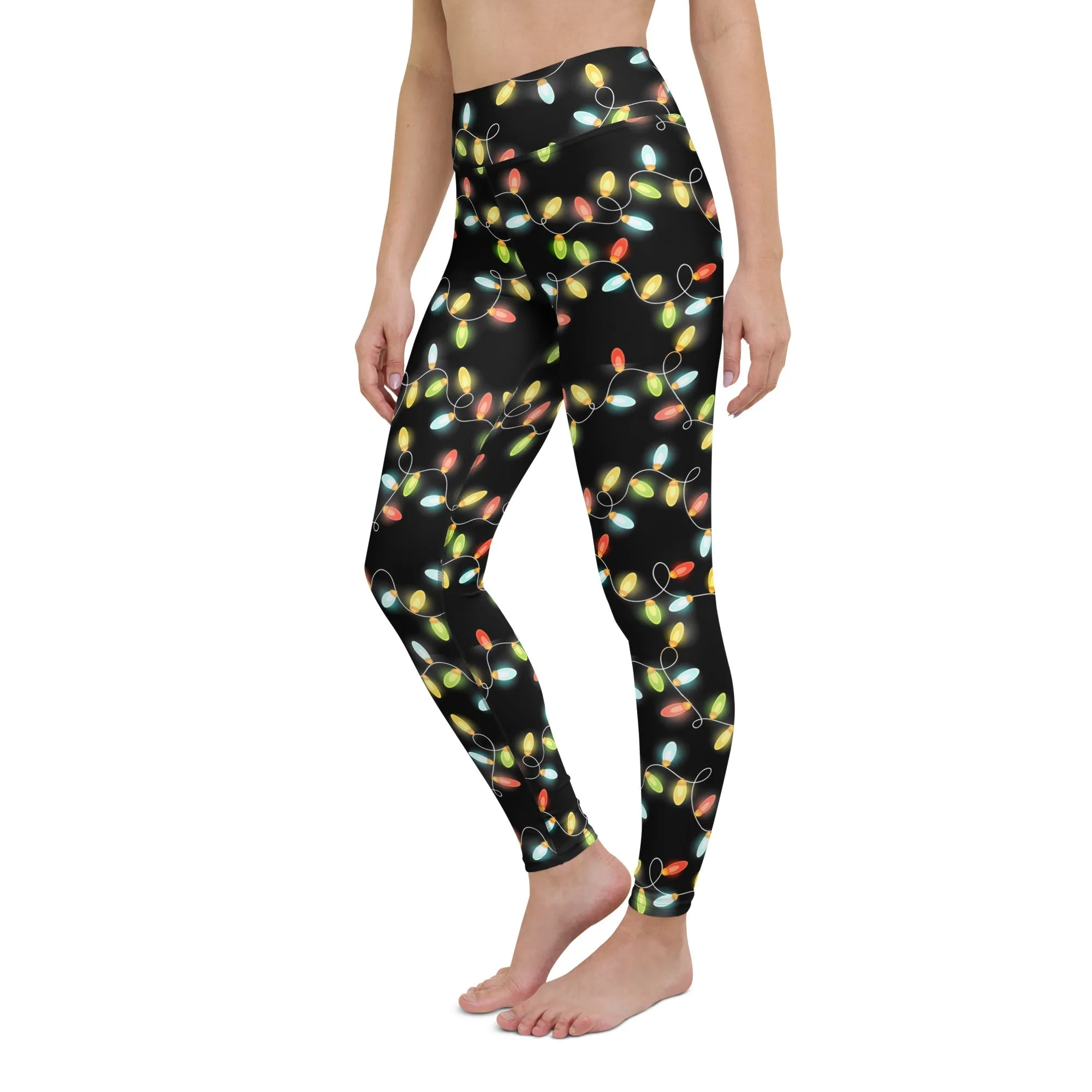 Christmas Lights Yoga Leggings