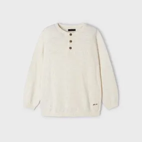 Cotton Pullover- Sand