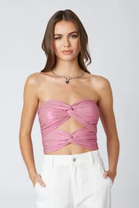 Cropped Cut Out Top