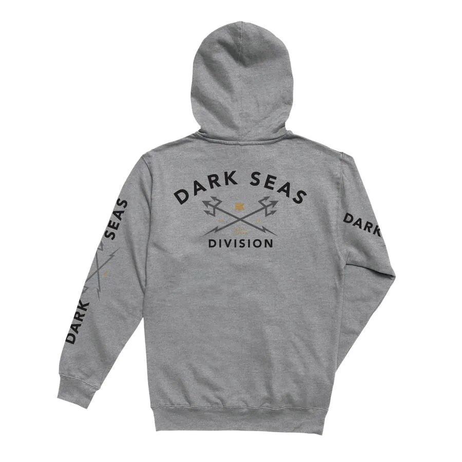 DARK SEAS HEADMASTER PREMIUM PO FLEECE HEATHER GREY