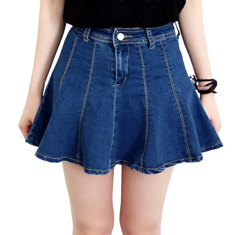 DELIAHA’S DENIM MINI SKIRT