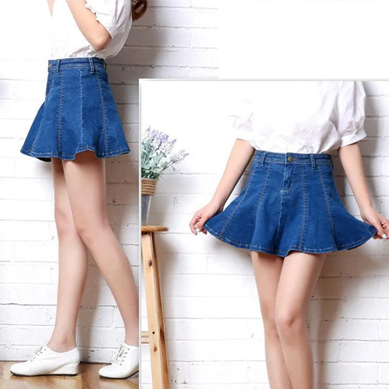 DELIAHA’S DENIM MINI SKIRT