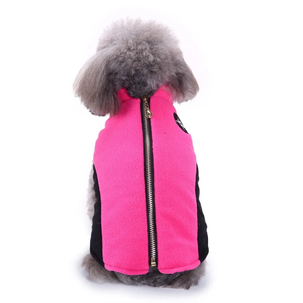 Dog Winter Clothing Coat Reflective Cotton