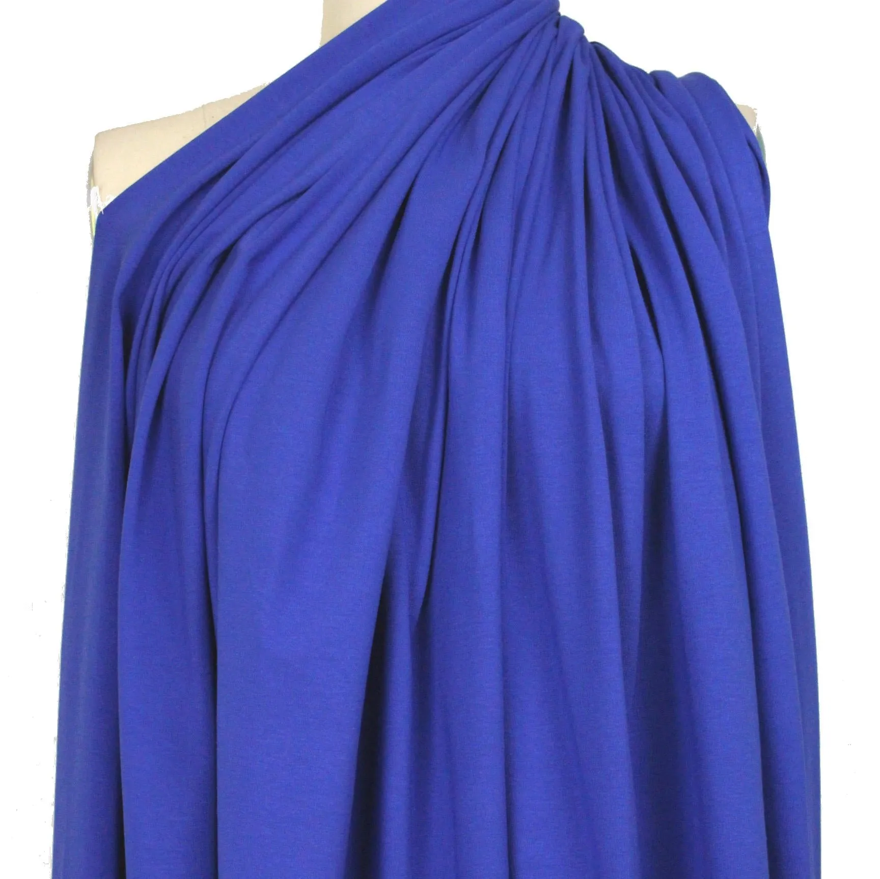 Dutch 220 gms cotton/spandex knit - electric blue