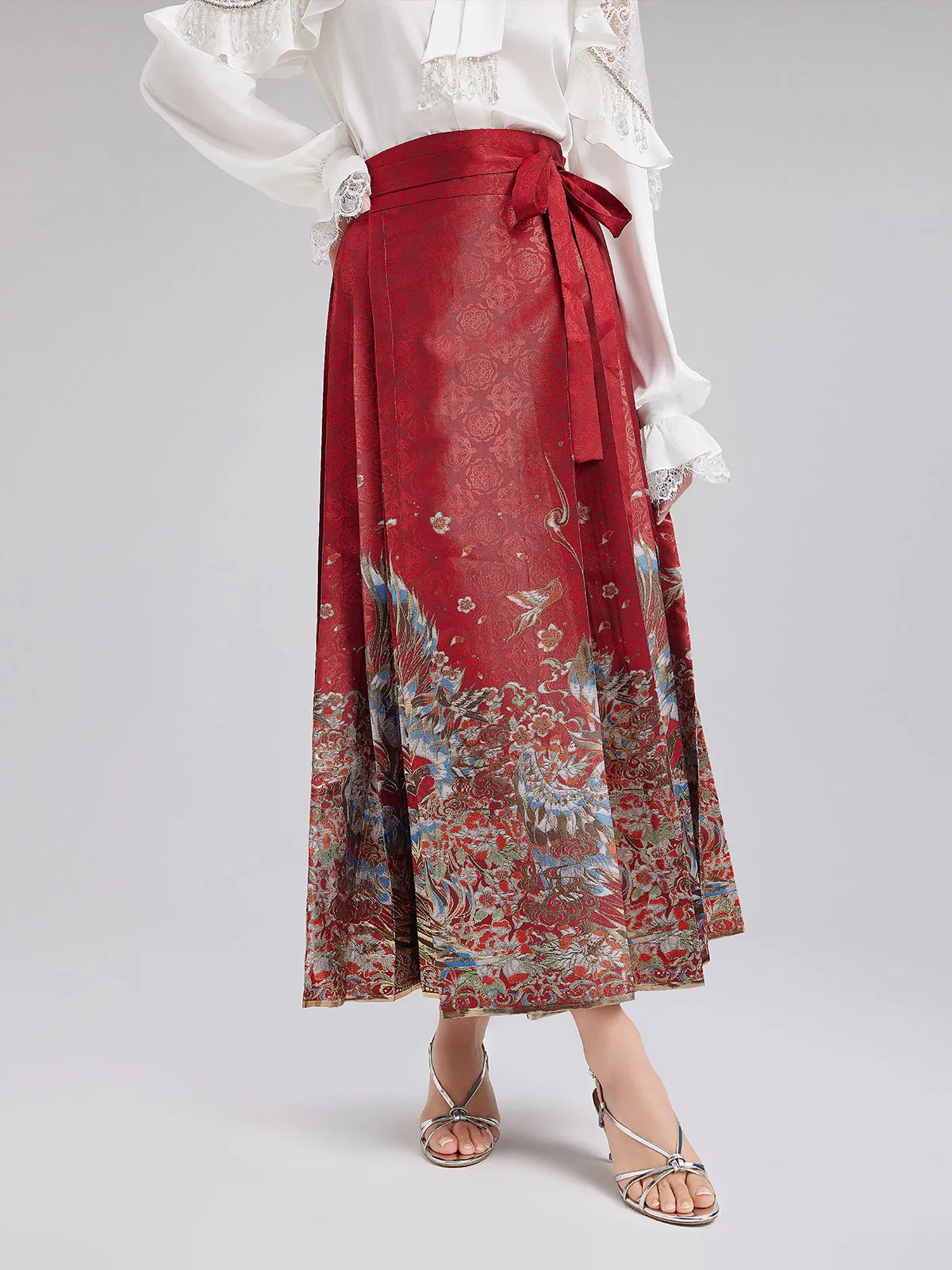 Elegant Chinese Style Mamian Skirt