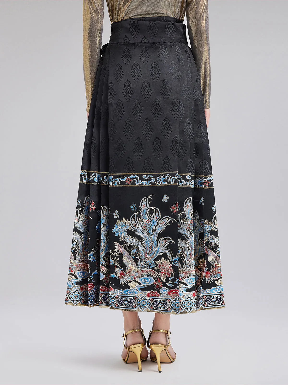 Elegant Chinese Style Mamian Skirt