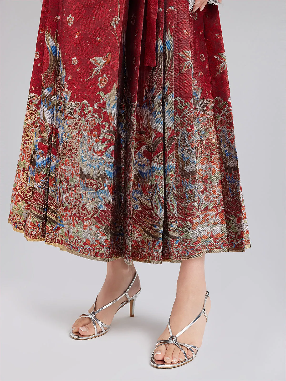 Elegant Chinese Style Mamian Skirt