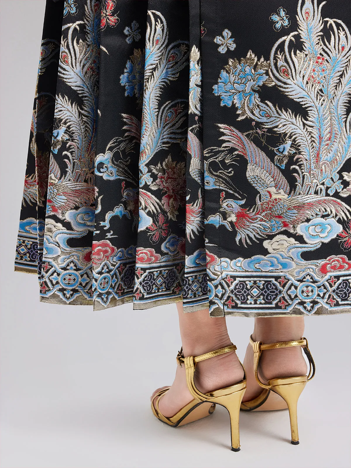 Elegant Chinese Style Mamian Skirt