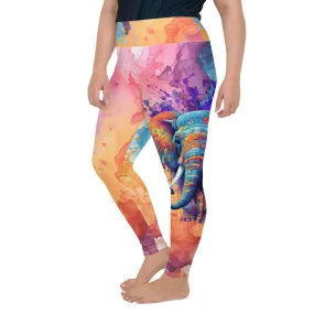 Elephant Plus Size Leggings