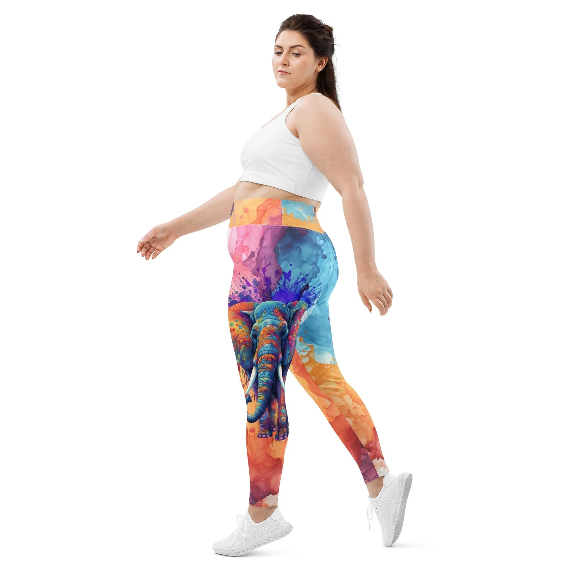 Elephant Plus Size Leggings