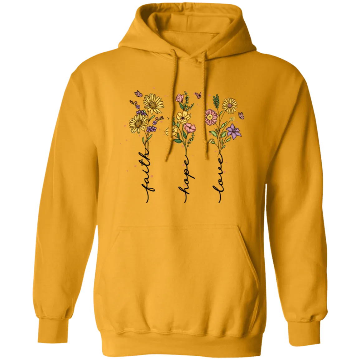 Faith Hope Love Pullover Hoodie