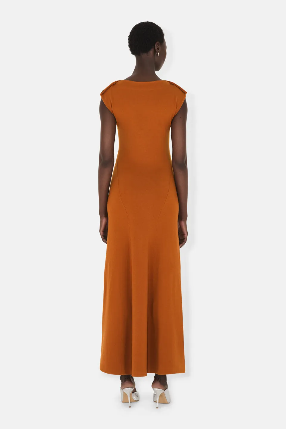 Fatima Dress - Brandy