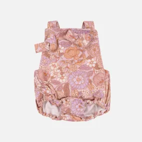 Floral Overall Romper - Lainey