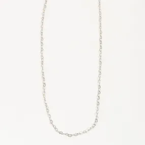 Howard's - Layer Me Heart Chain Necklace - Silver, 18 Inch