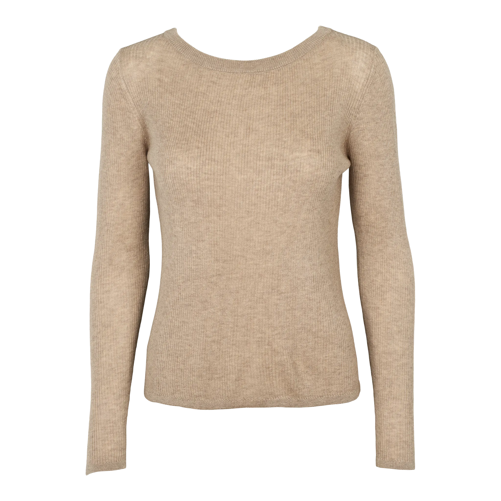 Huggy pullover - Brown sand