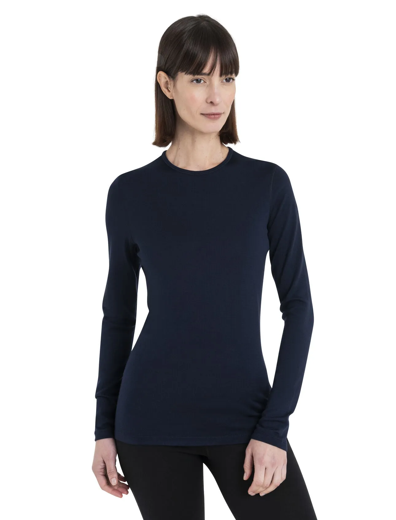 ICEBREAKER Women's 260 g/m Tech Merino L/S Crew