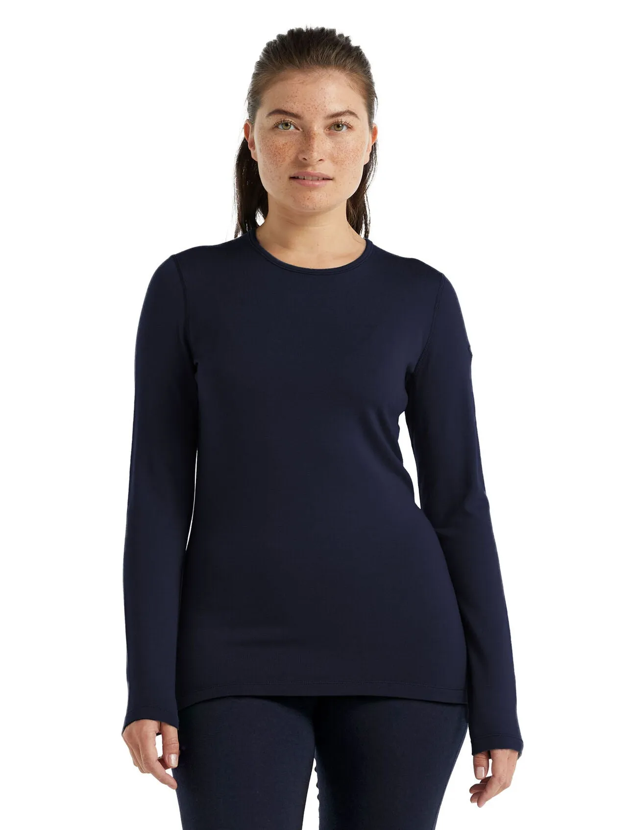 ICEBREAKER Women's 260 g/m Tech Merino L/S Crew