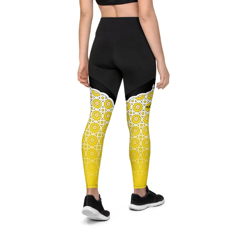 Indian Palace Architecture Capris & Compression Leggings