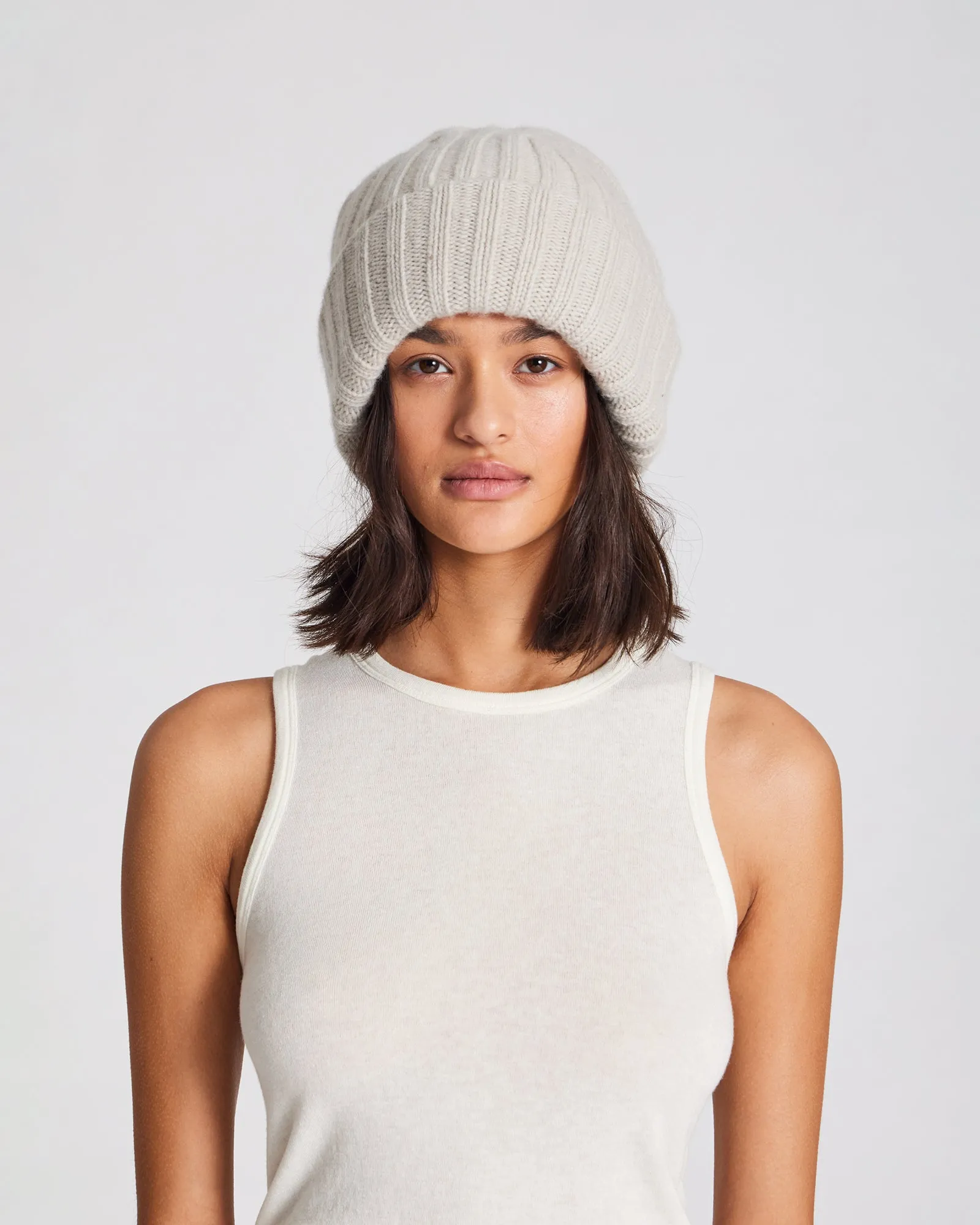 Kari Lambswool Beanie - island fossil