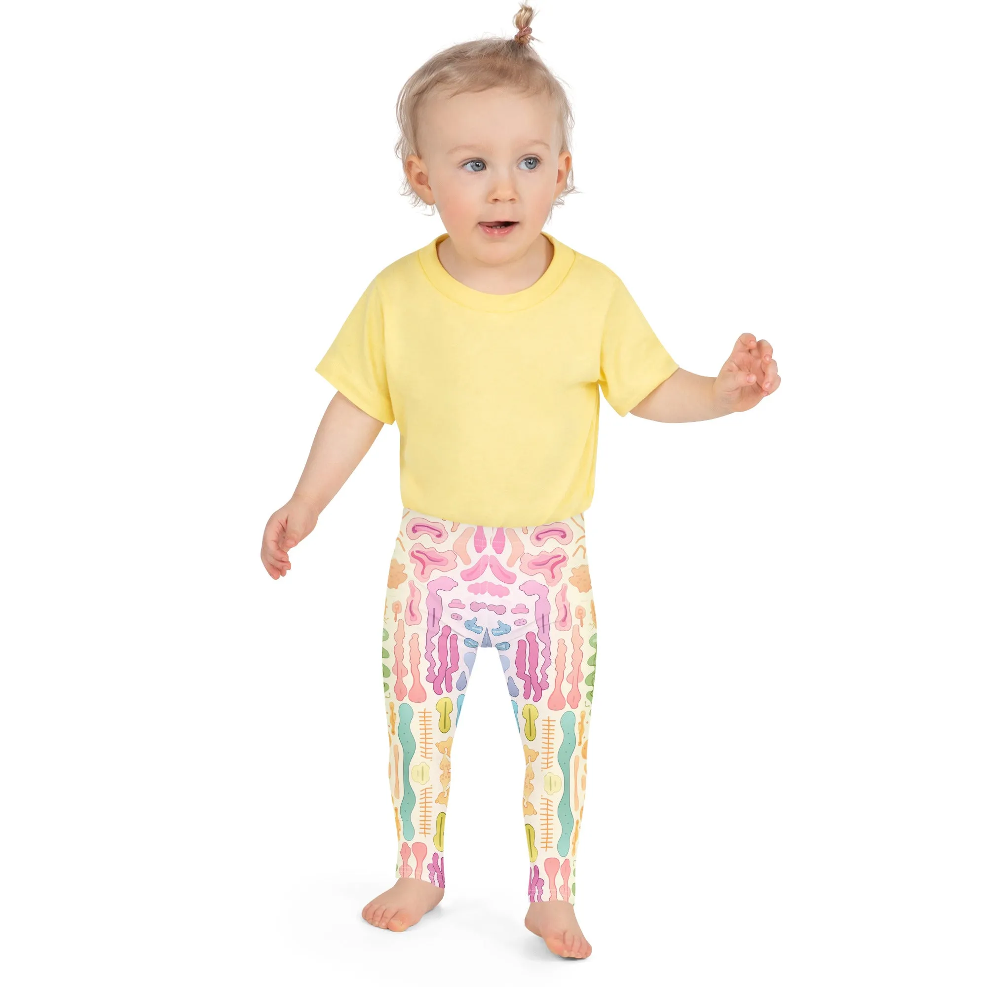 Kid's Leggings Microscopic Order