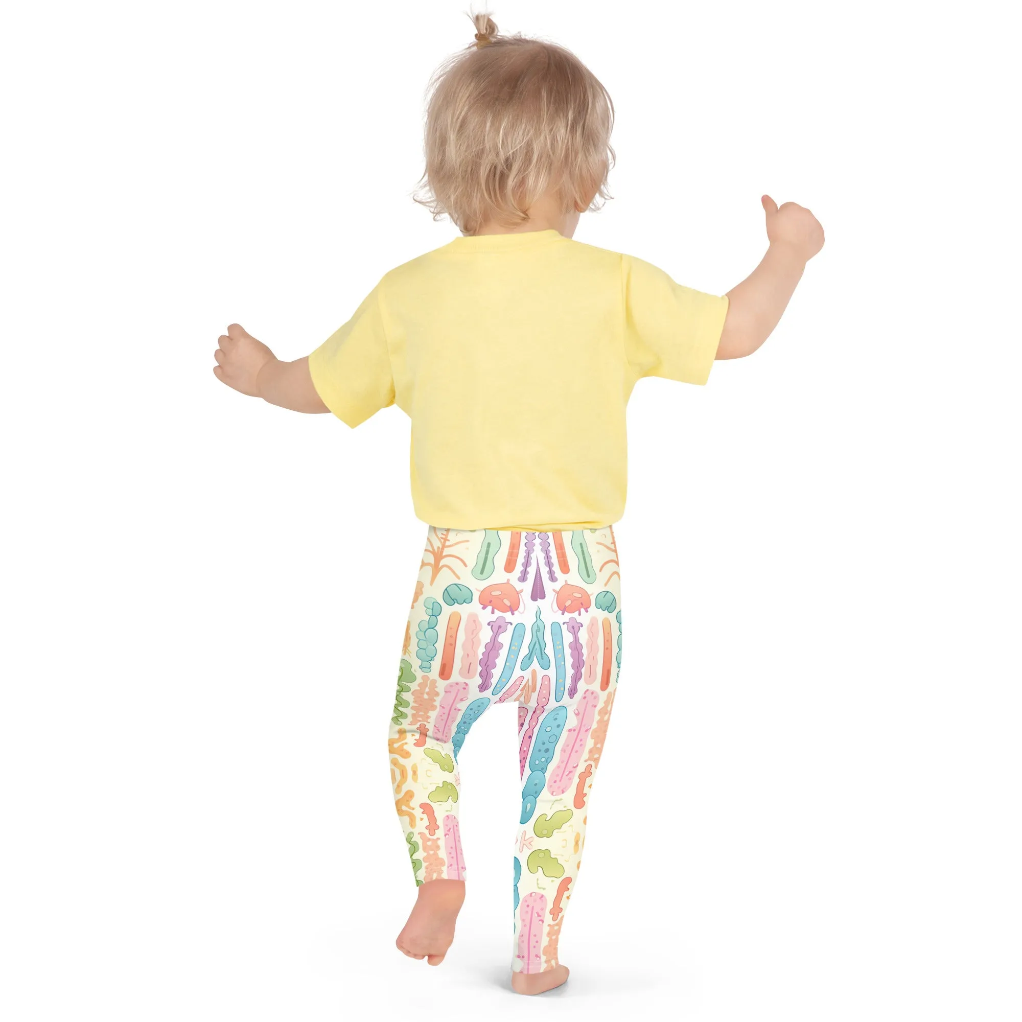 Kid's Leggings Microscopic Order