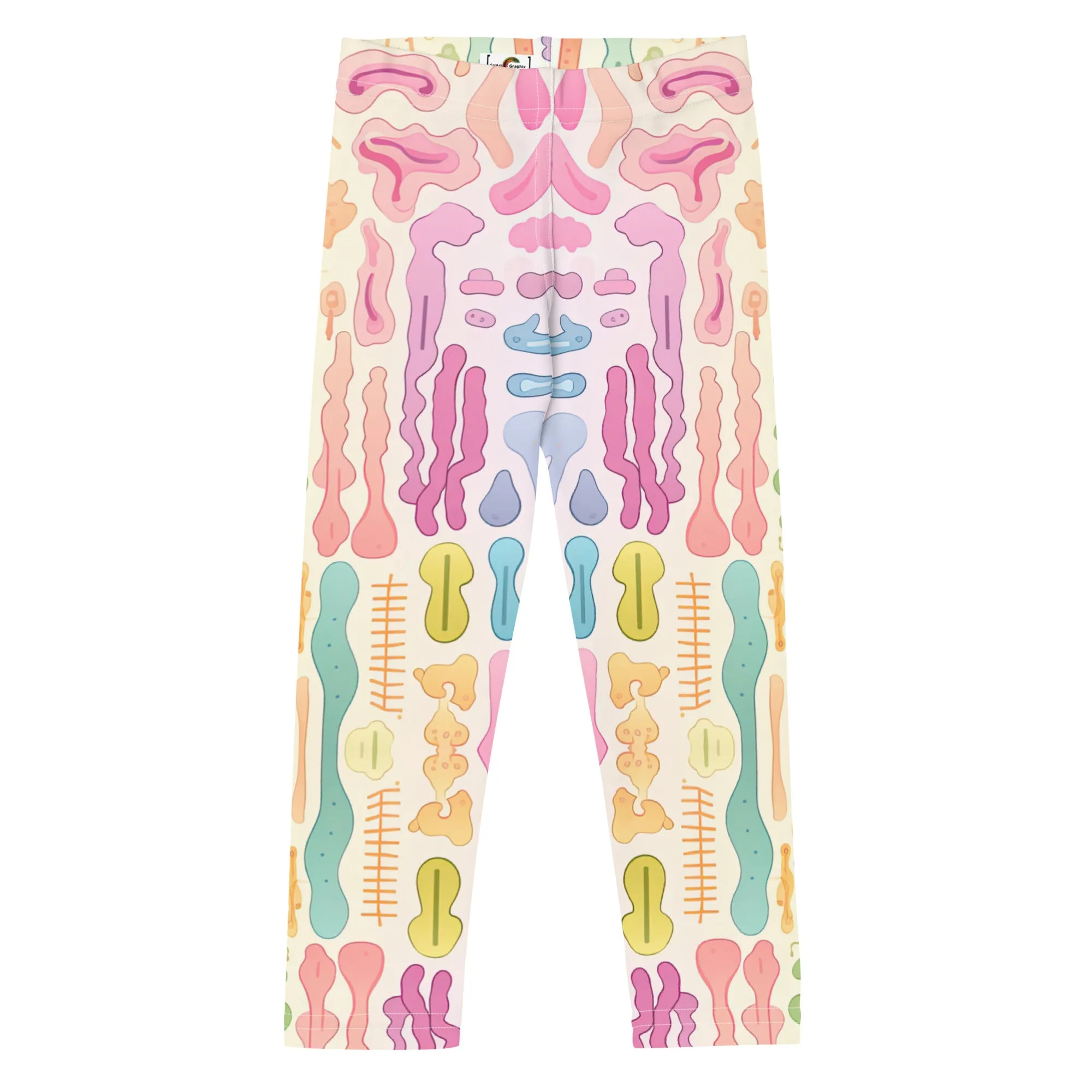 Kid's Leggings Microscopic Order