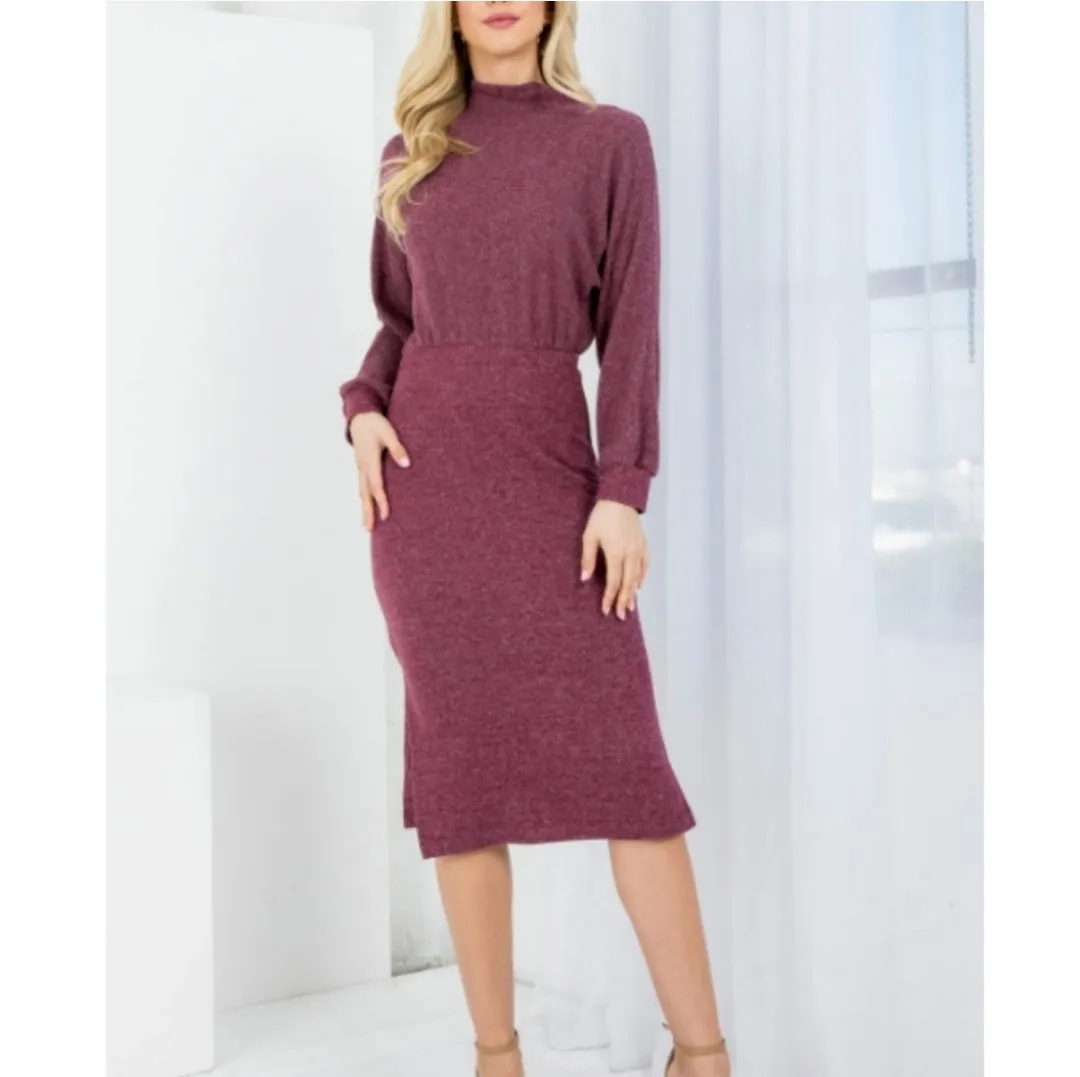 Knit Midi Dress