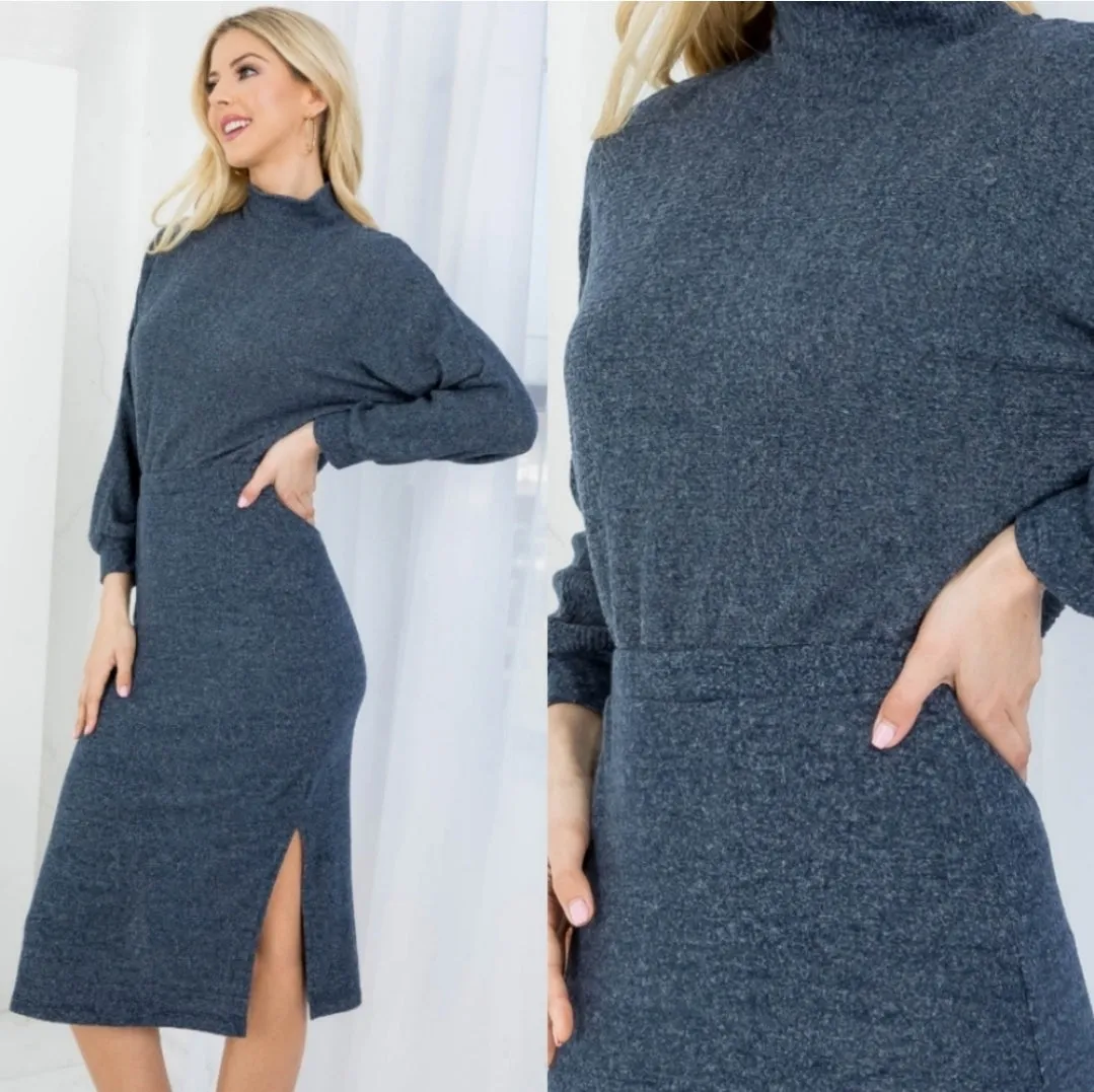 Knit Midi Dress