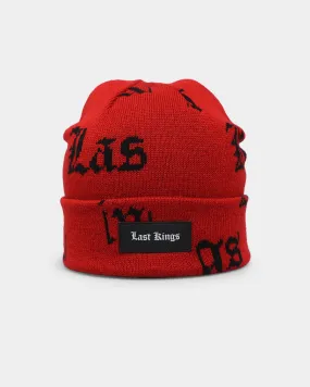 Last Kings Fragment Beanie Red