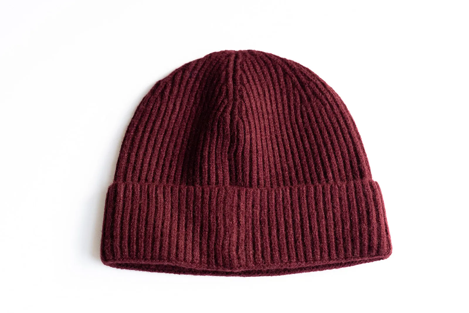 Maroon Smiley Beanie