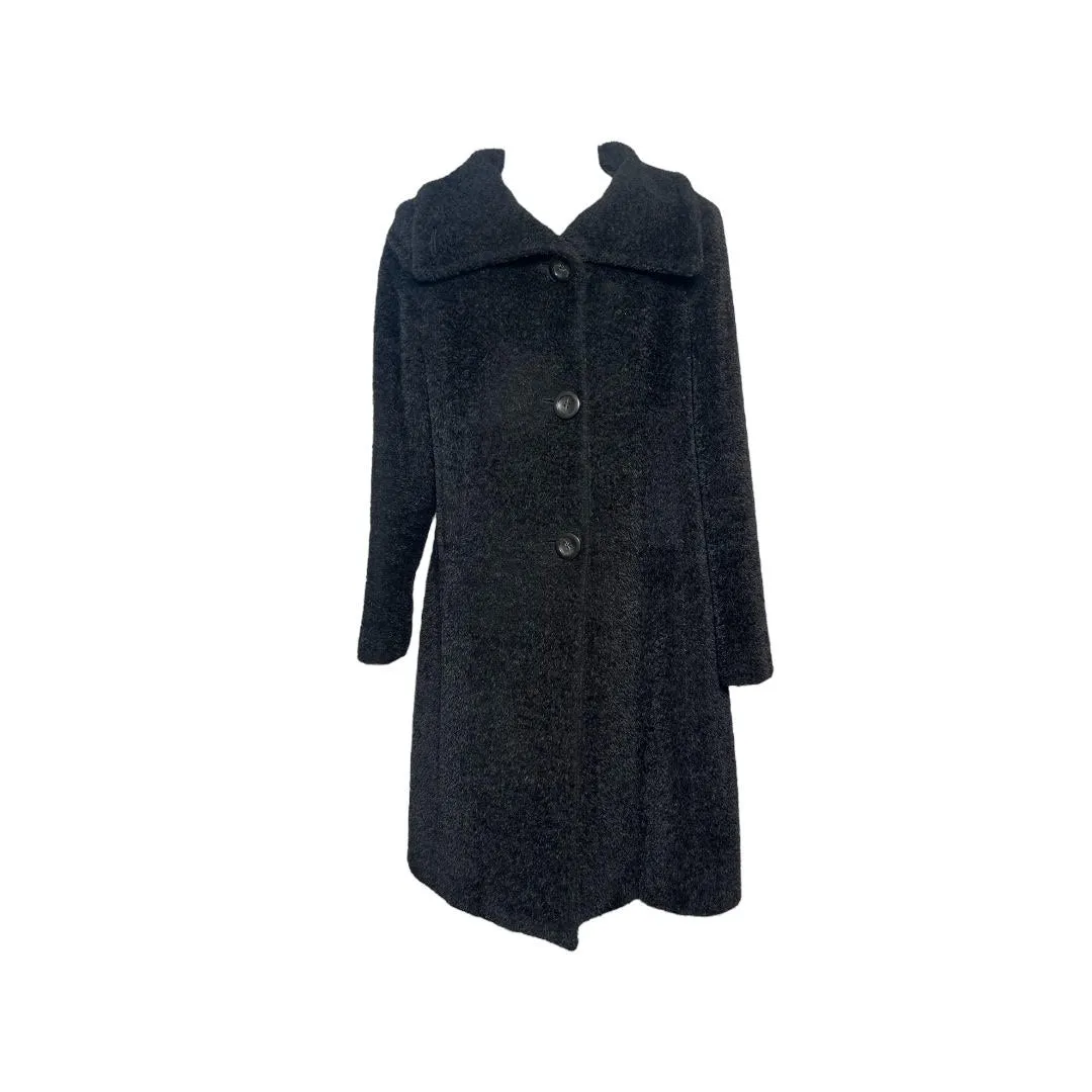 Max Mara Alpaca-Wool Teddy Midi Coat