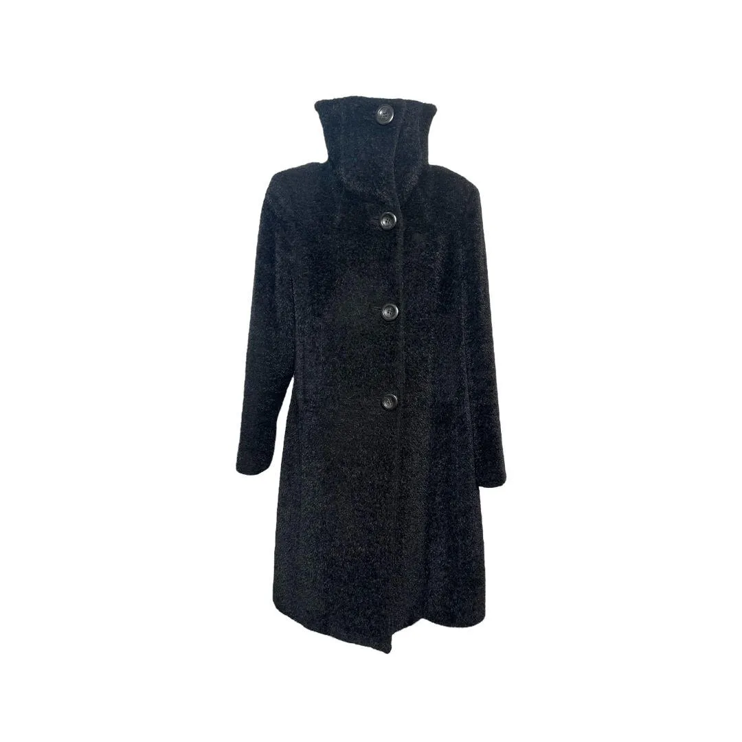 Max Mara Alpaca-Wool Teddy Midi Coat