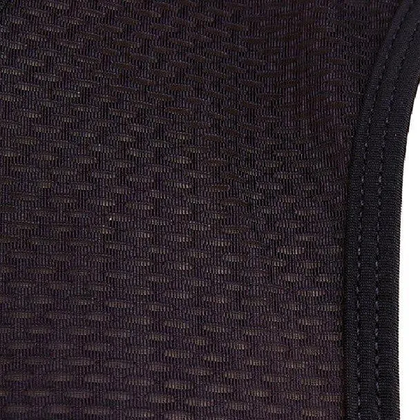 Men's Basics Black Lightweight Mesh Cycling Base-Layer