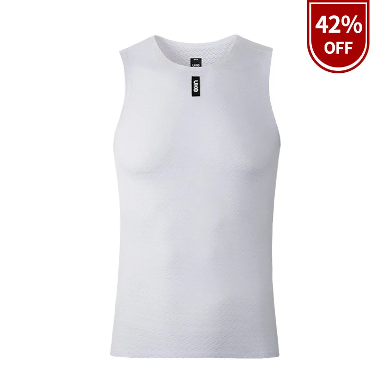 Men's CL-1 Sleeveless Base Layer Aubade-White