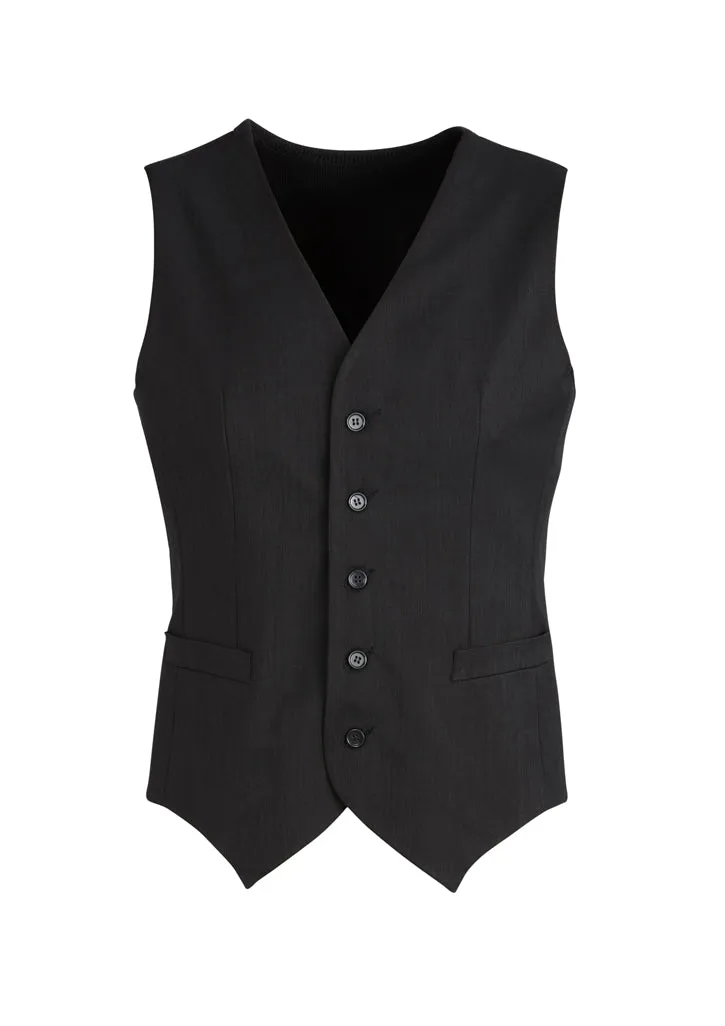 Mens Peaked Vest with Knitted Back - 90111