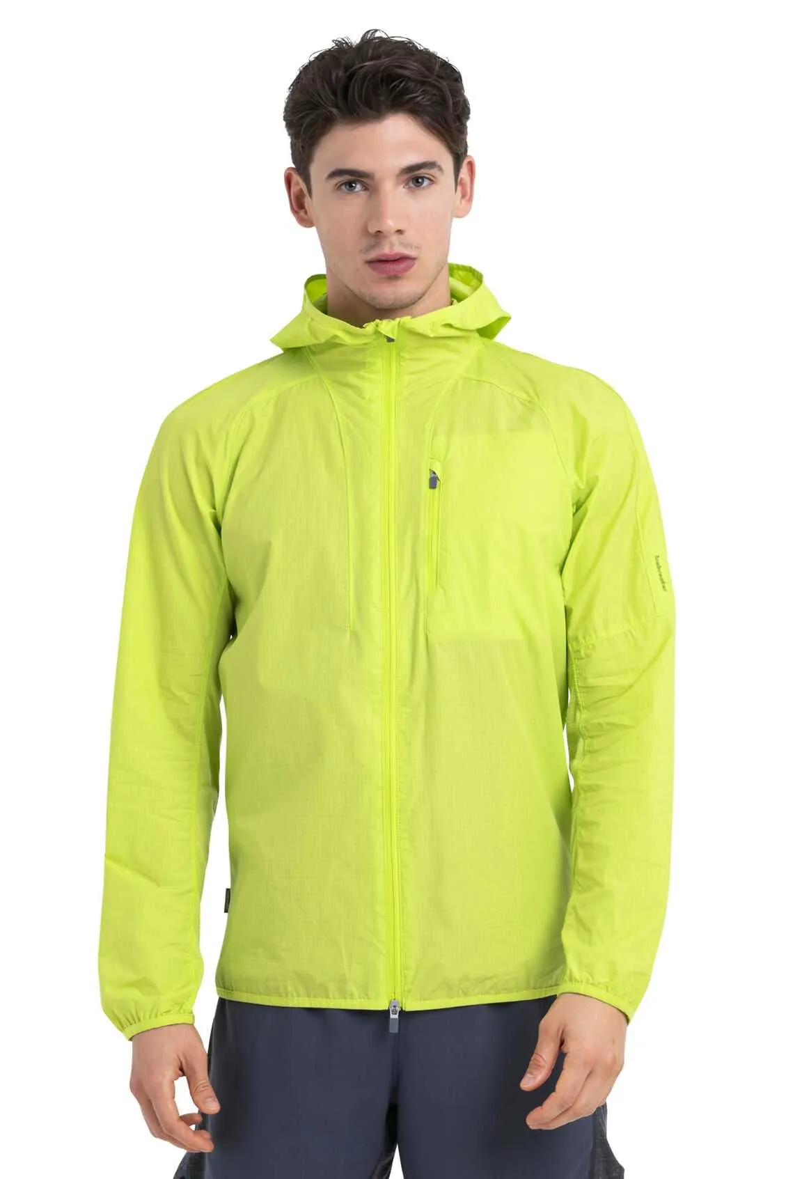 Mens Shell   Cotton Windbreaker - Hyper