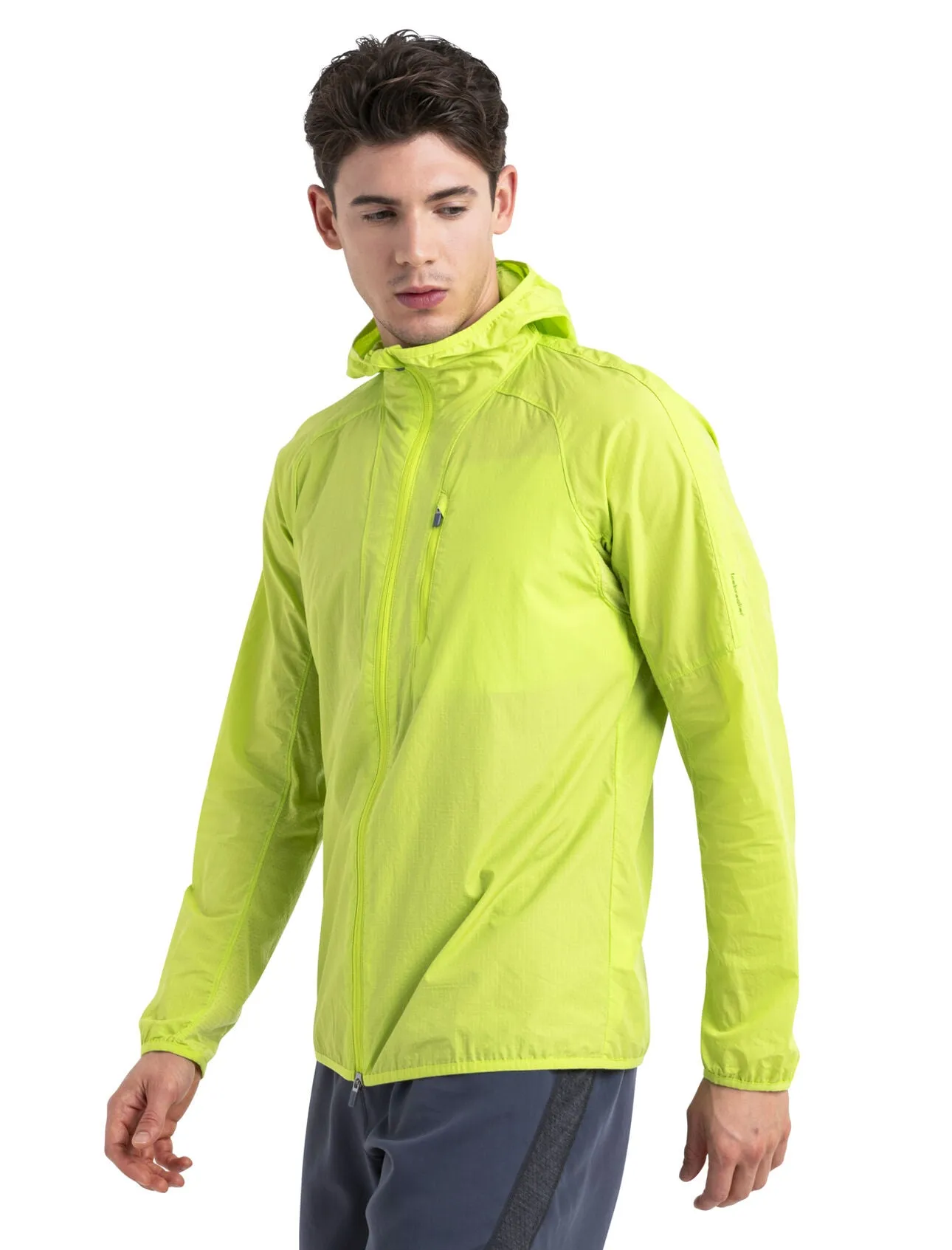 Mens Shell   Cotton Windbreaker - Hyper