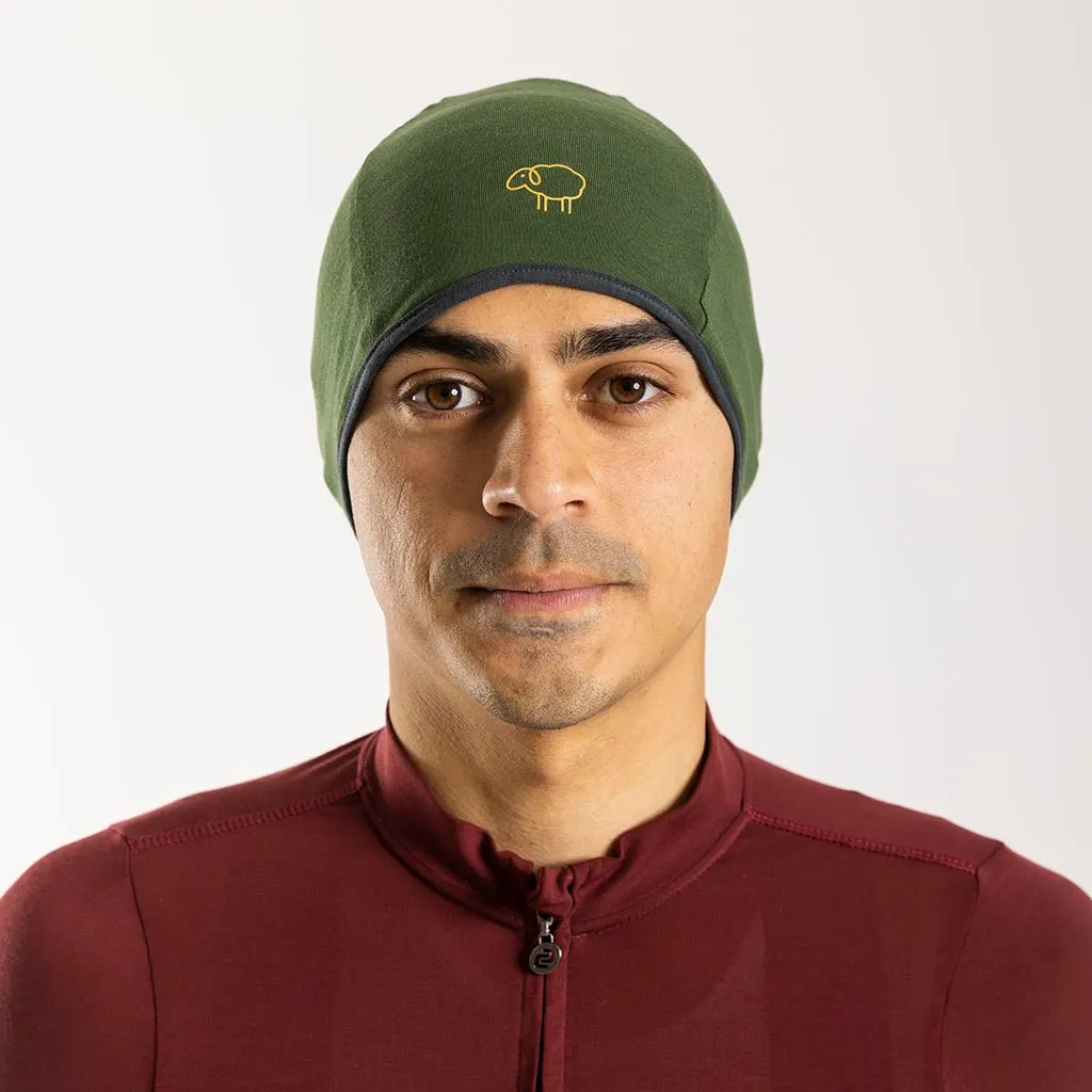 Merino Beanie (Olive)